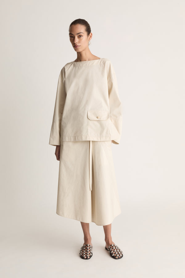 Lee Mathews Jack Boat Neck Top