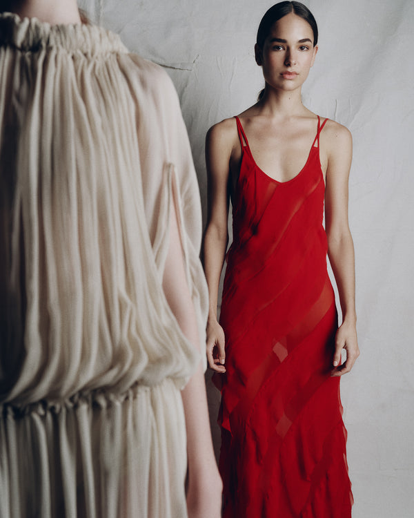 lee mathews Jade Dress