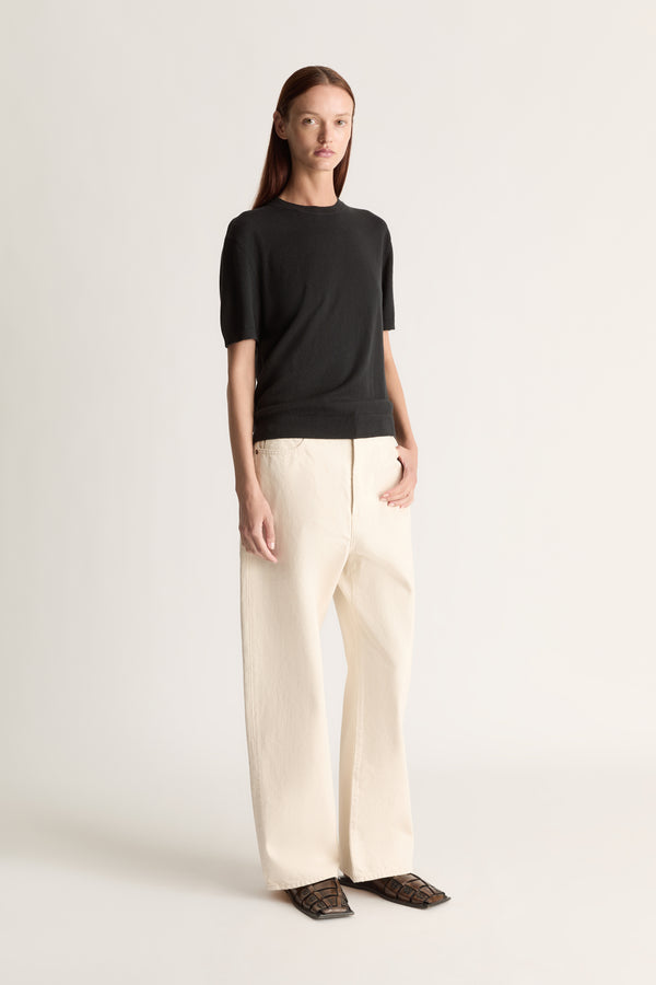 lee mathews LM Denim Cropped Jean