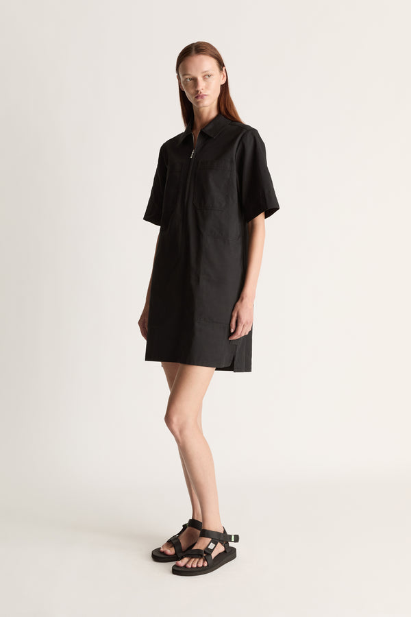 lee mathews LM Drill Mini Dress