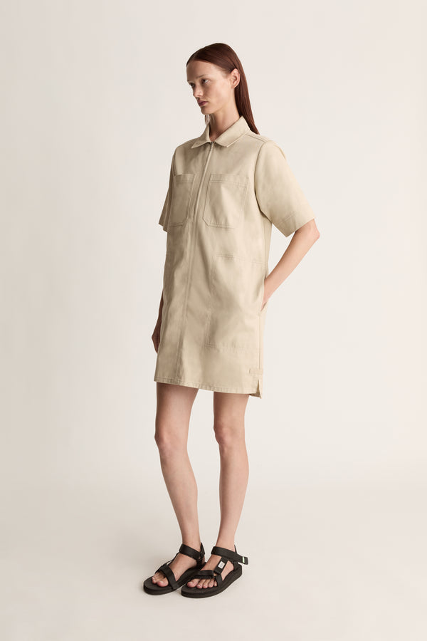 Lee Mathews LM Drill Mini Dress