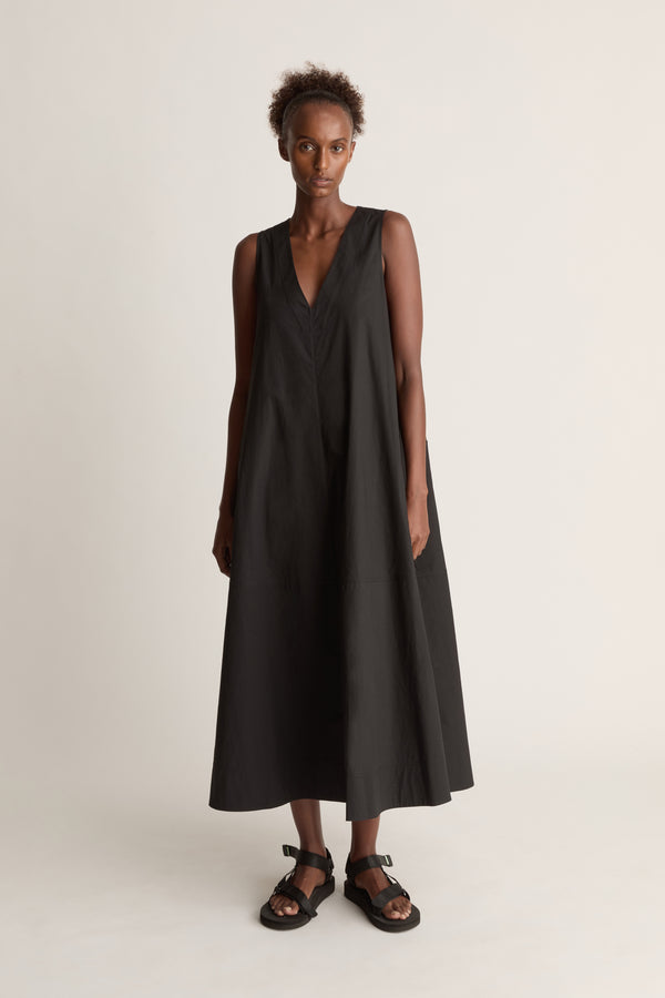 Lee Mathews LM Poplin Apron Dress