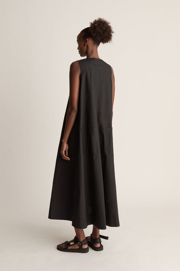 Lee Mathews LM Poplin Apron Dress