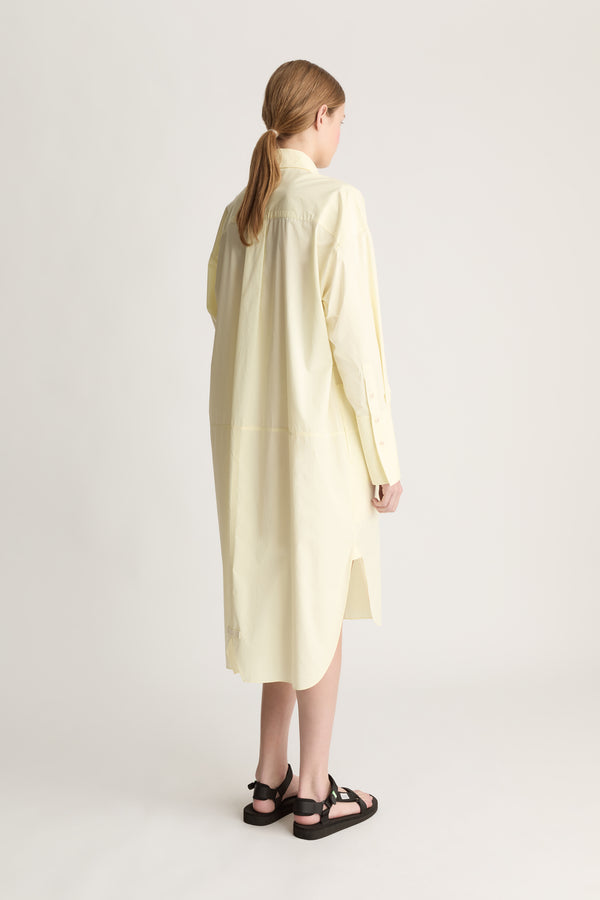 Lee Mathews LM Poplin LS Shirt Dress
