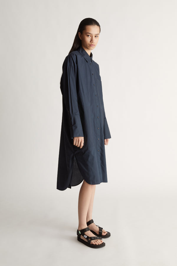 lee mathews LM Poplin LS Shirt Dress