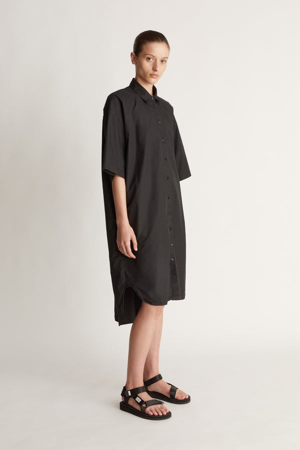 lee mathews LM Poplin SS Shirt Dress