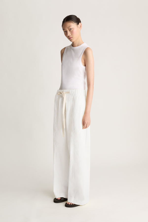 Lee Mathews LM Poplin Wide Leg Pant
