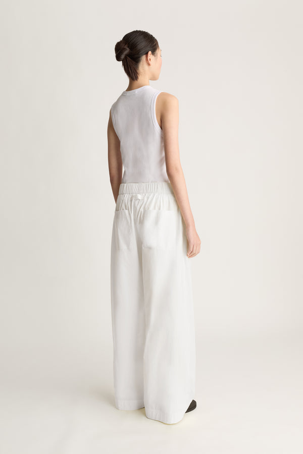 Lee Mathews LM Poplin Wide Leg Pant