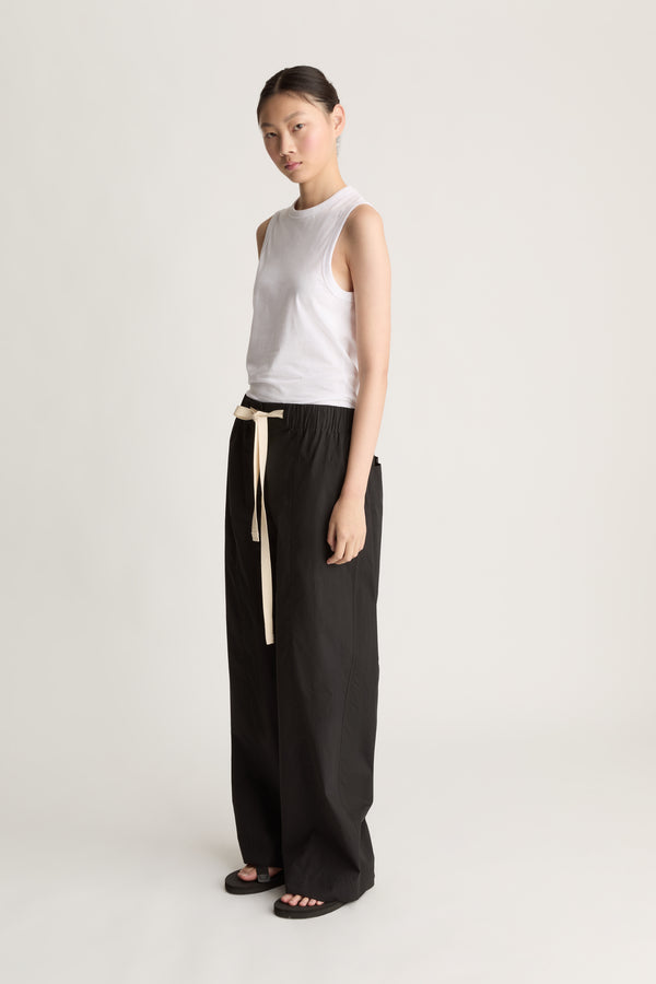Lee Mathews LM Poplin Wide Leg Pant