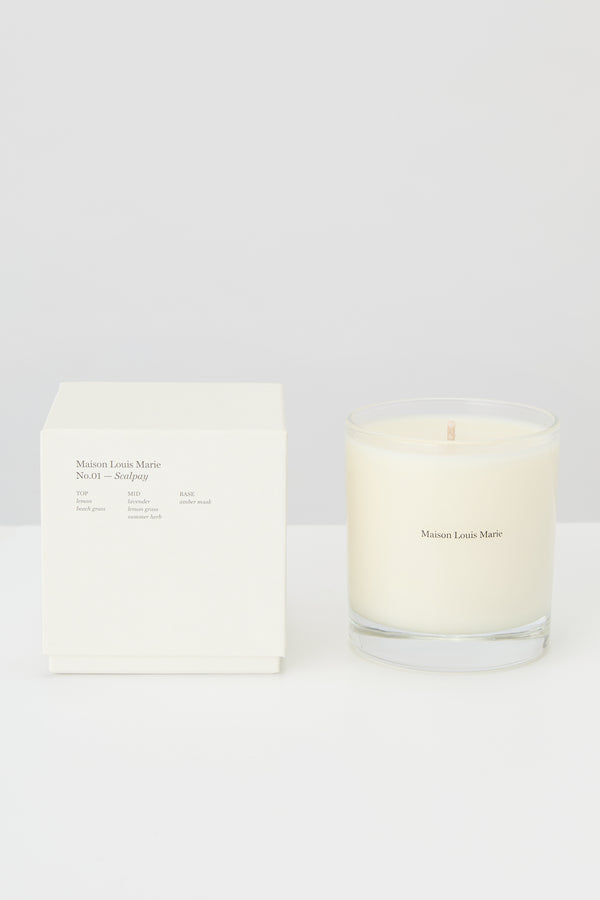 lee mathews Maison Louis Marie Candle - NO. 1 Scalpay