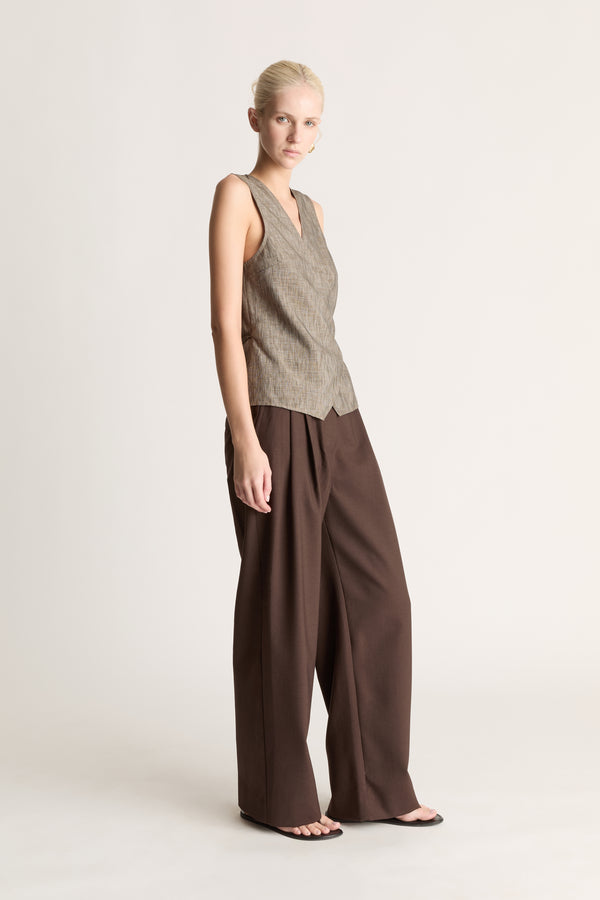 Lee Mathews Marina Wrap Top