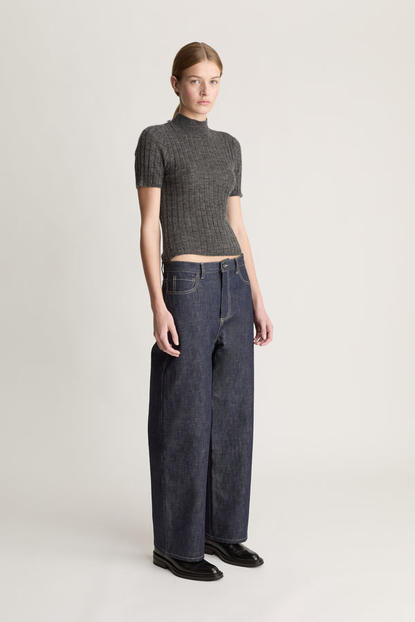 Lee Mathews Maya Ribbed Tee