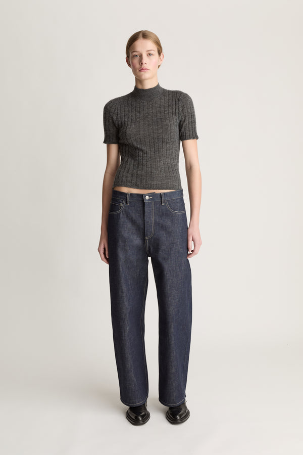 Lee Mathews Maya Ribbed Tee