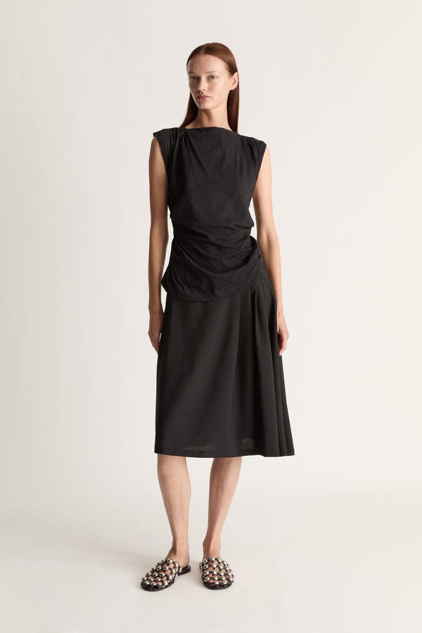 Lee Mathews Mortimer Pleated Skirt