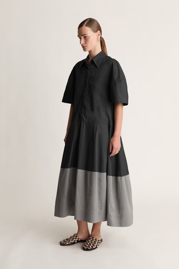 Lee Mathews Spencer Lantern Dress