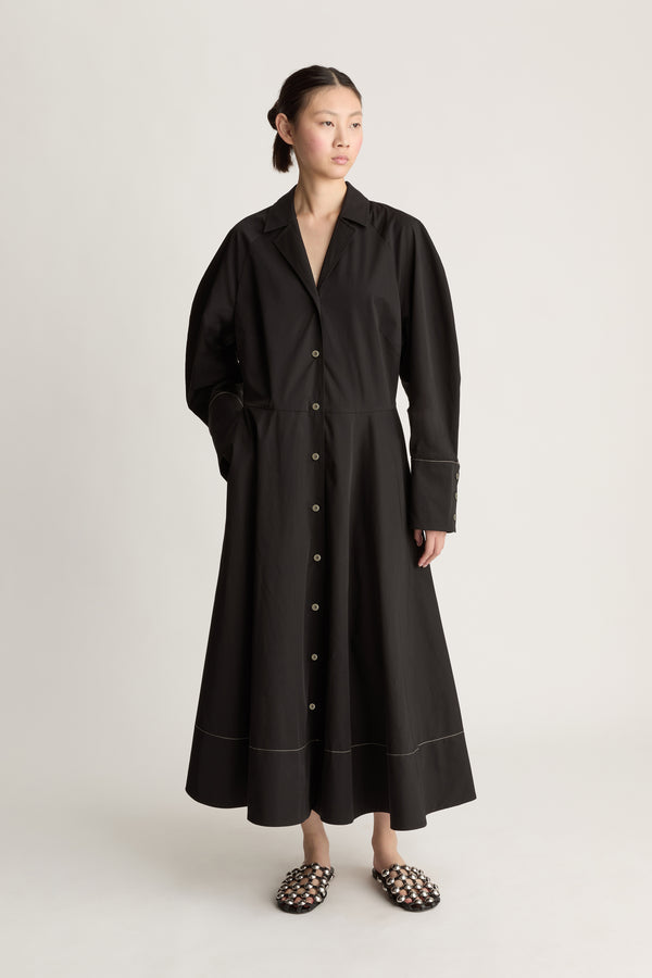 Lee Mathews Spencer LS Shirt Dress