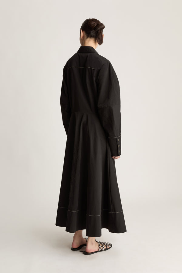 Lee Mathews Spencer LS Shirt Dress