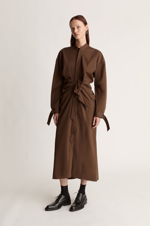 Lee Mathews Spencer Ruffle Dress