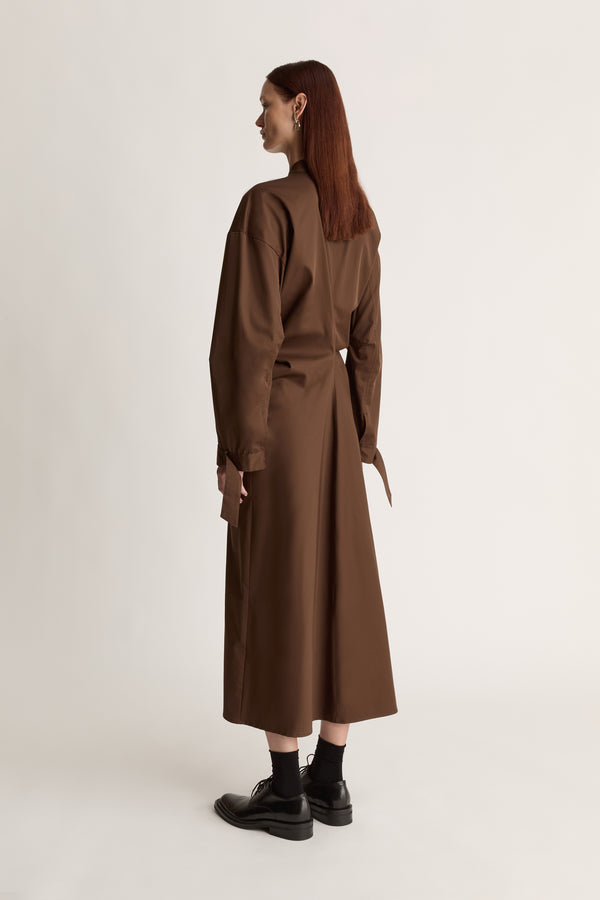 Lee Mathews Spencer Ruffle Dress