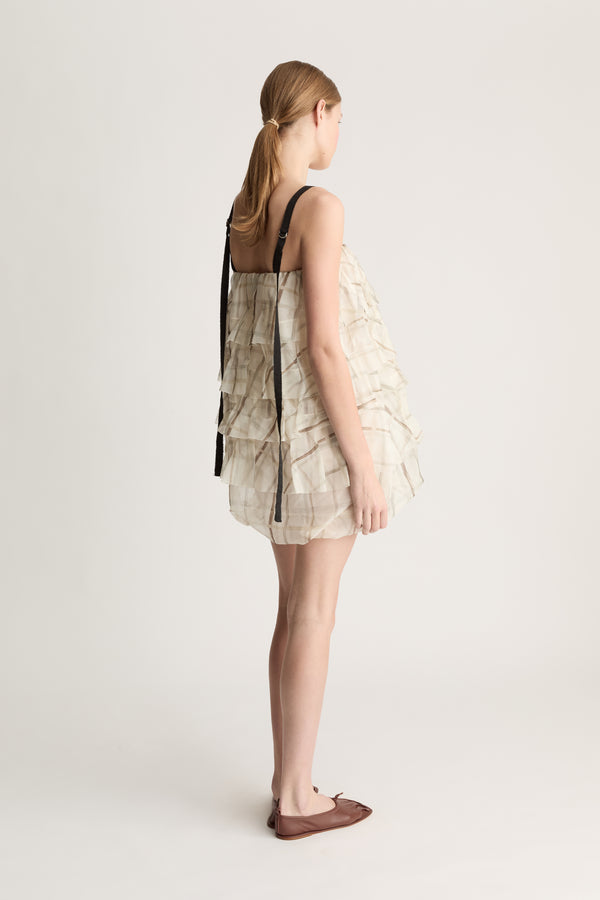 Lee Mathews Tia Ruffle Dress