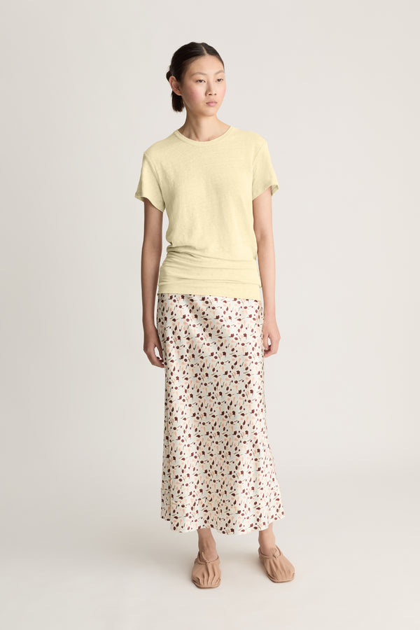 Lee Mathews Tilly Linen Jersey Tee