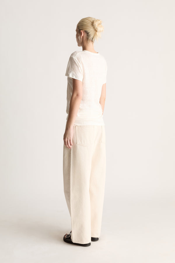 Lee Mathews Tilly Linen Jersey Tee