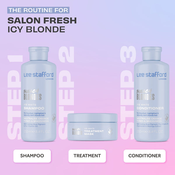 Lee Stafford Bleach Blondes Ice White Toning Conditioner