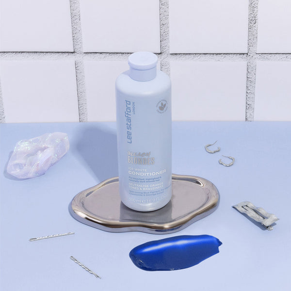 Lee Stafford Bleach Blondes Ice White Toning Conditioner 500ml