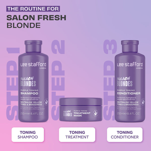 Lee Stafford Bleach Blondes Purple Toning Conditioner