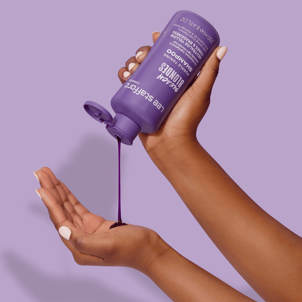 Lee Stafford Bleach Blondes Purple Toning Shampoo U0026 Conditioner Duo