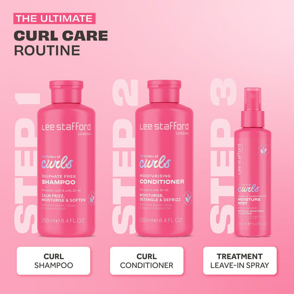 Lee Stafford For The Love Of Curls Leave In Conditioning Moisture Mist