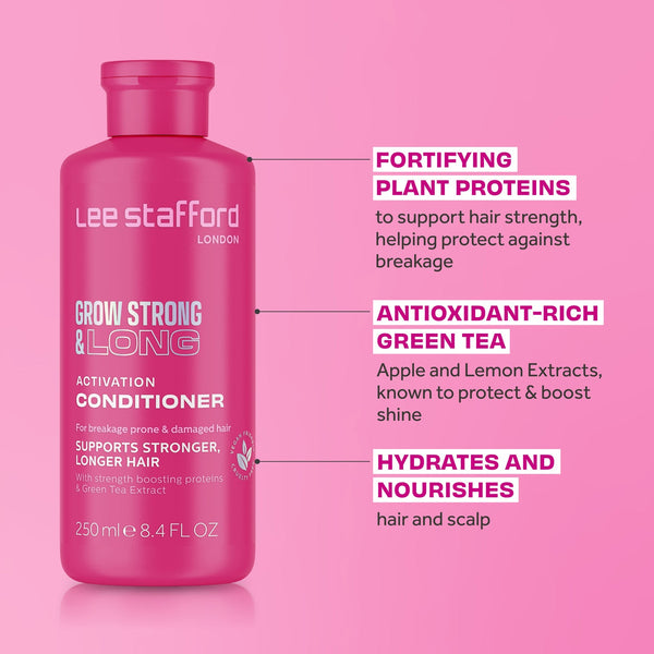 Lee Stafford Grow Strong U0026 Long Activation Conditioner