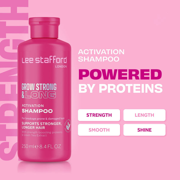 Lee Stafford Grow Strong U0026 Long Activation Shampoo