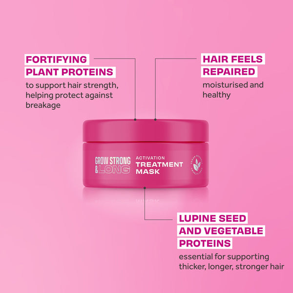 Lee Stafford Grow Strong U0026 Long Activation Treatment Mask