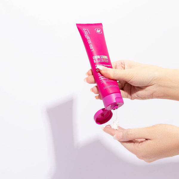 Lee Stafford Grow Strong U0026 Long Protein Treatment Styling Cream