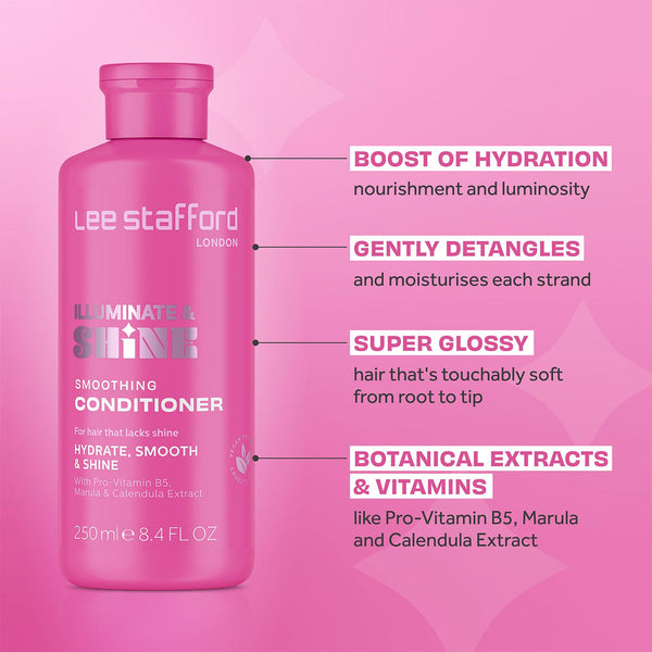 Lee Stafford Illuminate U0026 Shine Smoothing Conditioner