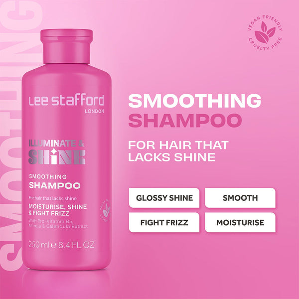 Lee Stafford Illuminate U0026 Shine Smoothing Shampoo