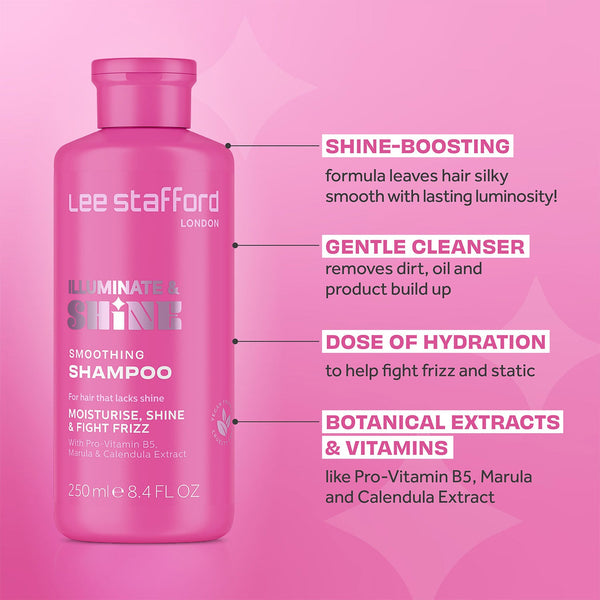Lee Stafford Illuminate U0026 Shine Smoothing Shampoo