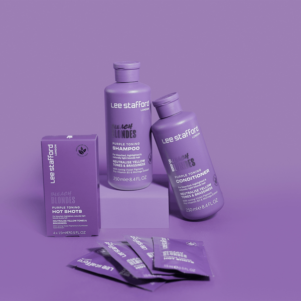 lee stafford Blondes Purple Toning Bundle