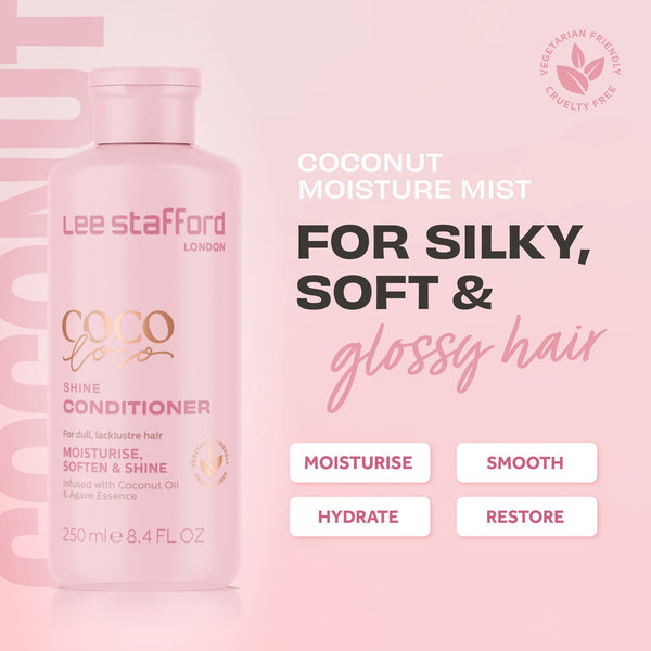 Lee Stafford Coco Loco Shine Conditioner - 250ml