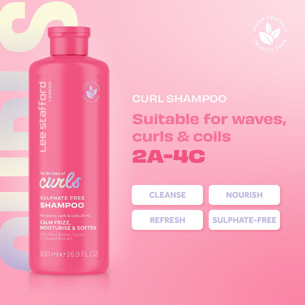 Lee Stafford For The Love Of Curls Shampoo - 500ml