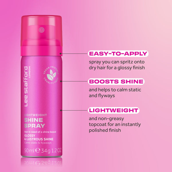 Lee Stafford Mini Lightweight Shine Spray