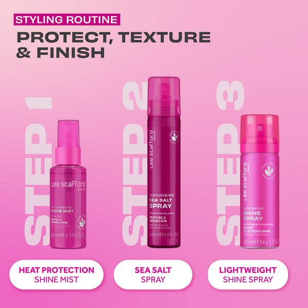 Lee Stafford Mini Lightweight Shine Spray