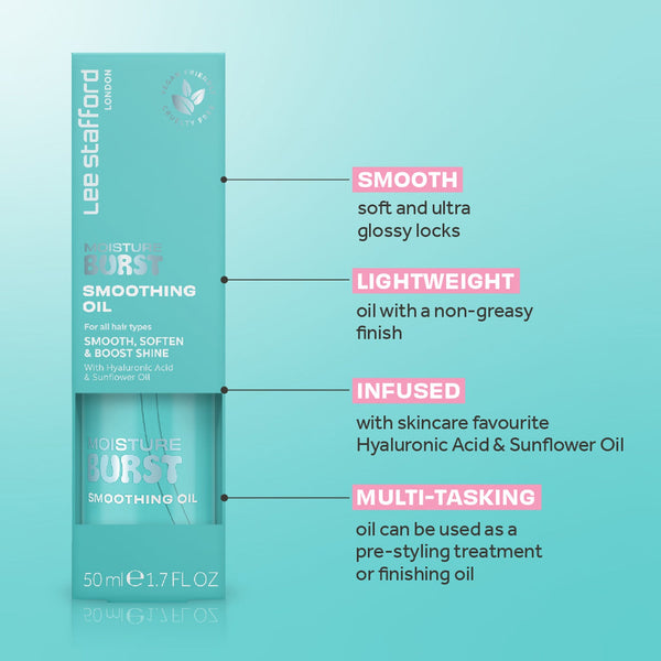 Lee Stafford Moisture Burst Smoothing Oil
