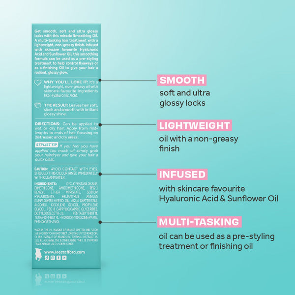 Lee Stafford Moisture Burst Smoothing Oil