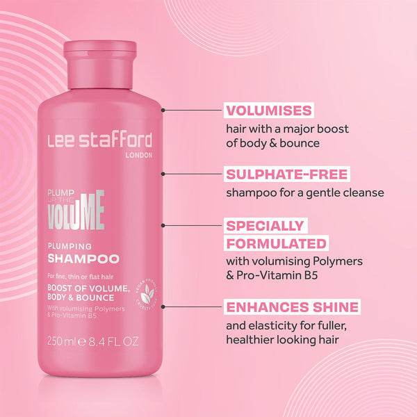 Lee Stafford Plump Up The Volume Plumping Shampoo