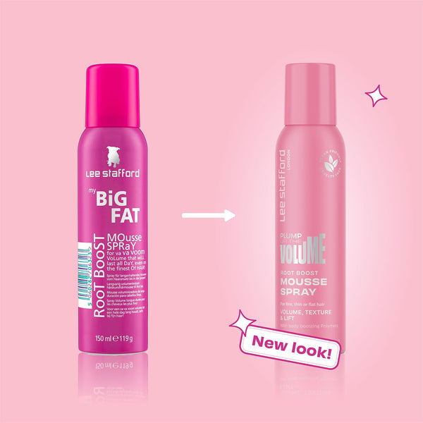 Lee Stafford Plump Up The Volume Root Boost Mousse Spray