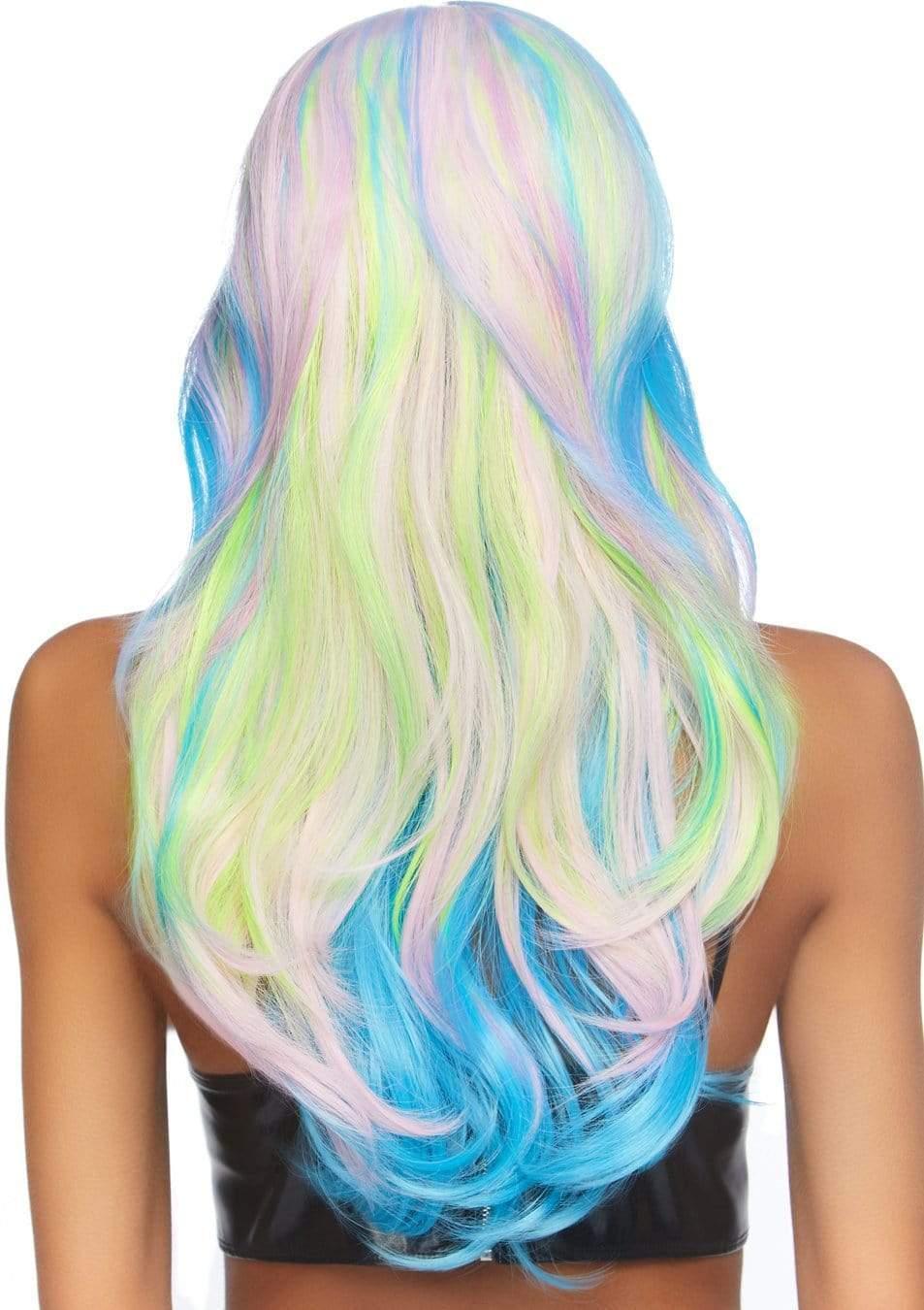 Leg Avenue 27" Mystic Hue Multi Color Wavy Long Wig Multicolor
