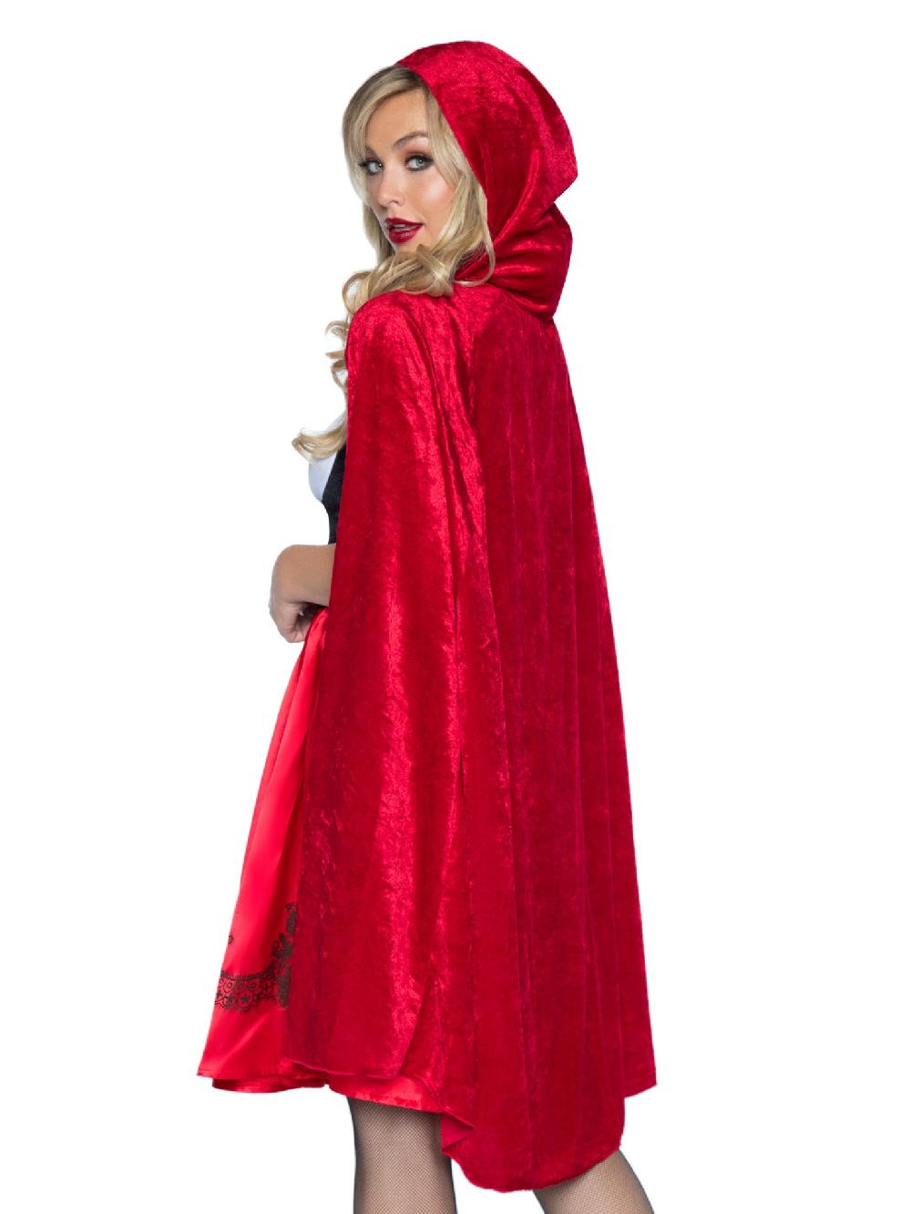 Leg Avenue Classic Red Riding Hood Costume Red/White