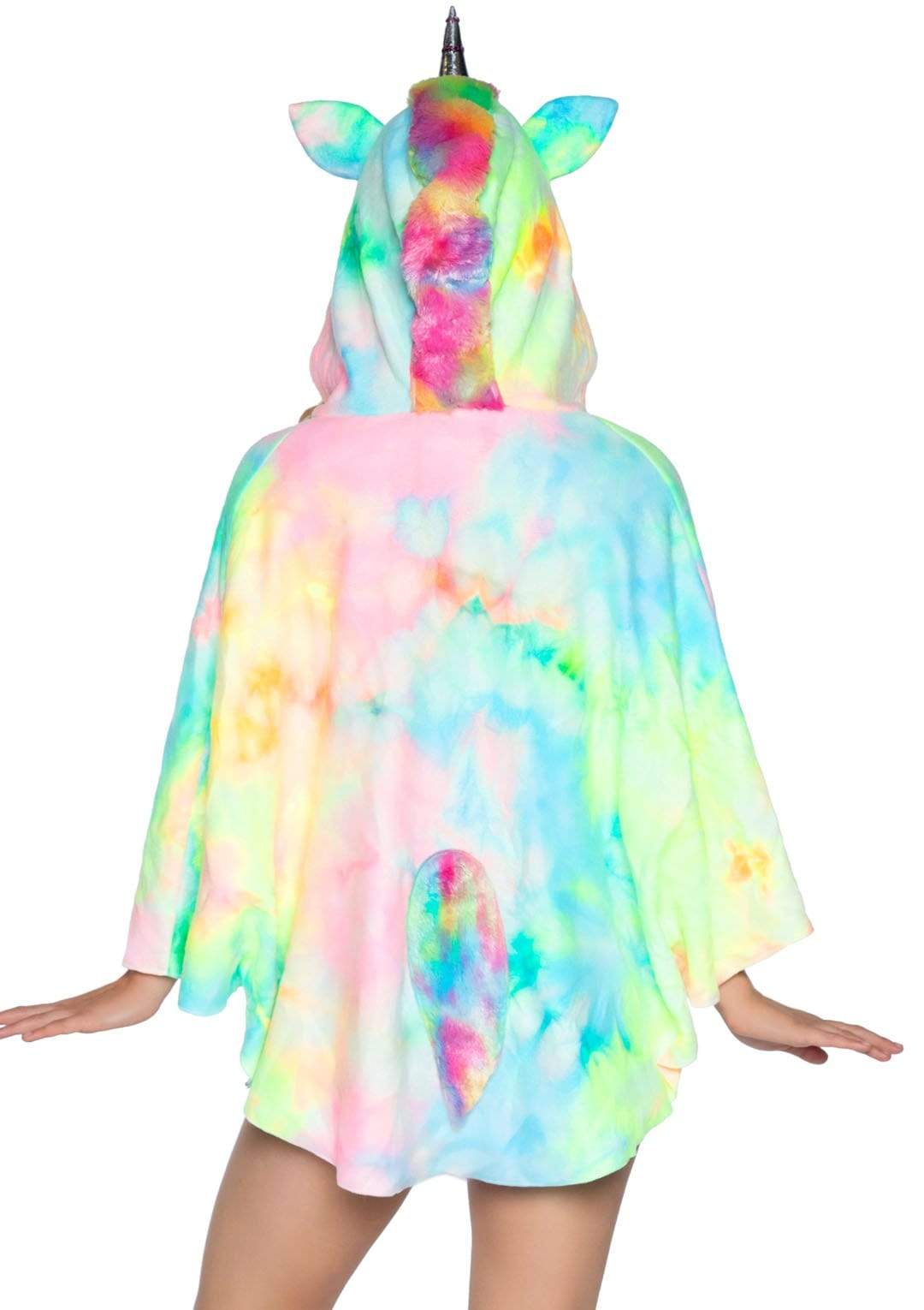 Leg Avenue Cuddly Unicorn Costume With Hood Rainbow